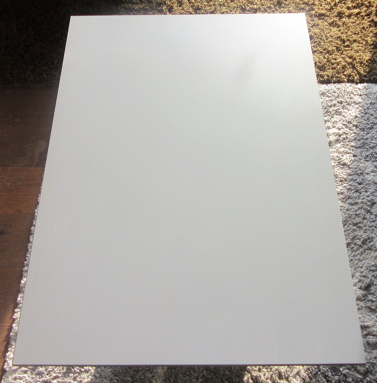 HPL Platte Tischplatte 8mm Mid Grey beidseitig 725 x 499mm TRESPA® Meteon®