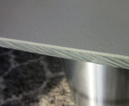 HPL Platte Tischplatte 8mm Mid Grey beidseitig 725 x 499mm TRESPA® Meteon®