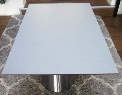 HPL Platte Tischplatte 8mm Cool Grey Medium 942 x 640mm Max Exterior Unidekor