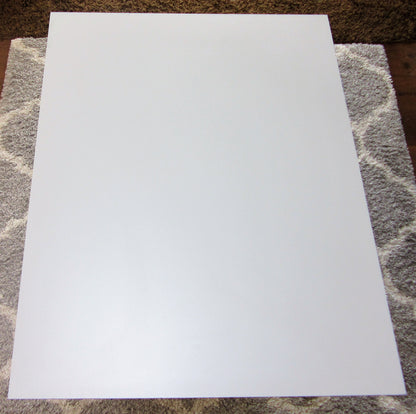 HPL Platte Tischplatte 8mm Silver Grey beidseitig 926 x 537mm TRESPA® Meteon®