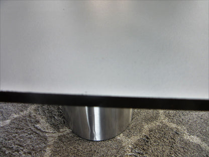 HPL Platte Tischplatte 8mm Silver Grey beidseitig 926 x 537mm TRESPA® Meteon®