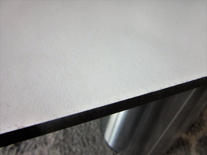 HPL Platte Tischplatte 8mm White beidseitig 1152 x 521mm TRESPA® Meteon® A03.0.0