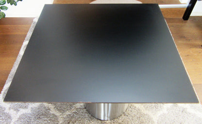 HPL-Platte Tischplatte 8mm Black 750 x 706mm Max Exterior Unidekor NT  U 0080B1
