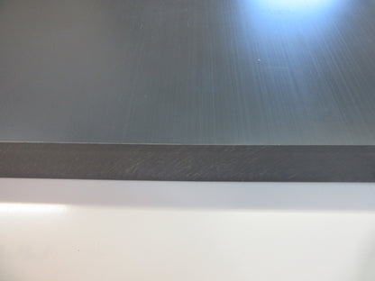 PVC-U CAW Platte 40mm Dunkelgrau Zuschnitt 1005 x 300mm Technischer Kunststoff