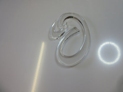 Acryl Emblem Zuschnitt 8mm 163 x 97mm Kunststoffglas Acrylglas klar - Kanten poliert