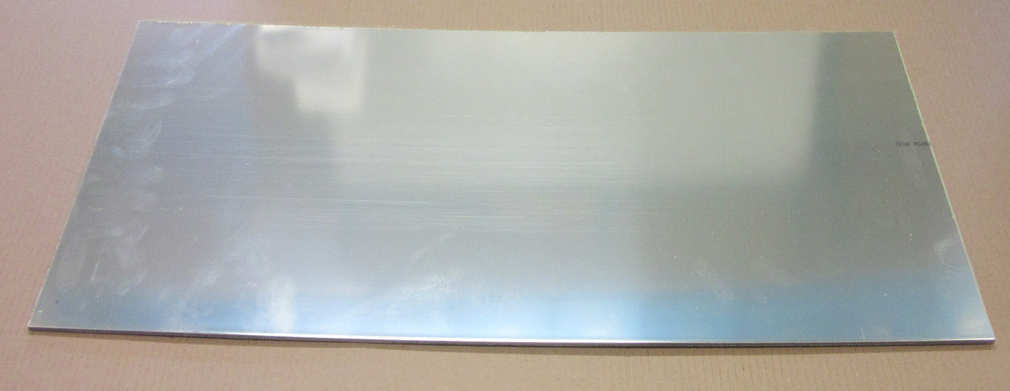 Alu-Verbundplatte 3mm Spiegel Innen und Außeneinsatz Zuschnitt 945 x 436mm