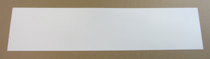 Polystyrol-Platte 0,5mm 840 x 190mm Weiß matt - PS Platte