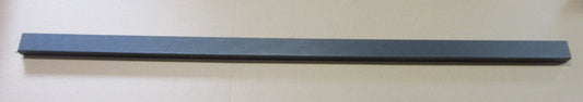 PE HD Platte 19mm 1000 x 36mm Schwarz Vollmaterial Technischer Kunststoff