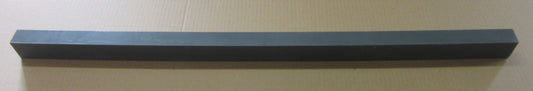 PVC-U CAW Platte Streifen 40mm Dunkelgrau Zuschnitt 749 x 27mm Technischer Kunststoff