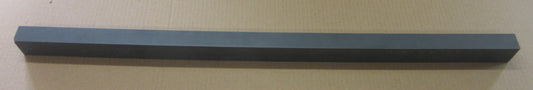 PVC-U CAW Platte Streifen 40mm Dunkelgrau Zuschnitt 726 x 26mm Technischer Kunststoff