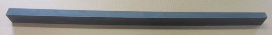 PVC-U CAW Platte Streifen Keil 40mm Dunkelgrau Zuschnitt 743 x 25/17mm Technischer Kunststoff