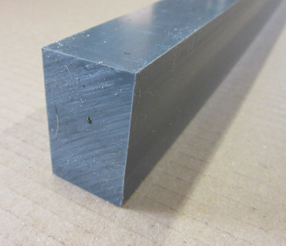 PVC-U CAW Platte Streifen Keil 40mm Dunkelgrau Zuschnitt 743 x 25/17mm Technischer Kunststoff
