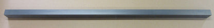 PVC-U CAW Platte Streifen 40mm Dunkelgrau Zuschnitt 1004 x 28mm Technischer Kunststoff
