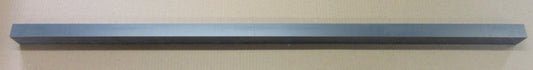 PVC-U CAW Platte Streifen 40mm Dunkelgrau Zuschnitt 1004 x 28mm Technischer Kunststoff