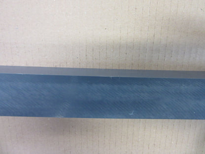 PVC-U CAW Platte Streifen 40mm Dunkelgrau Zuschnitt 1004 x 28mm Technischer Kunststoff