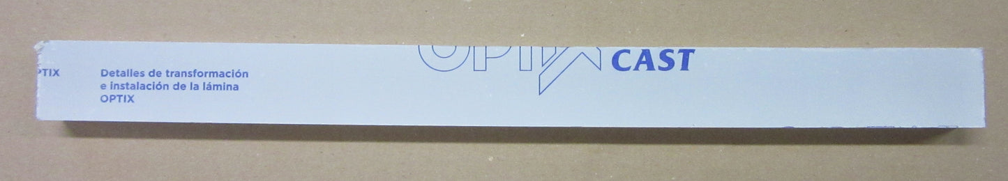 Acryl GS-Streifen 25mm 518 x 43mm Deko Schaufenster Ausstellung Acrylglas
