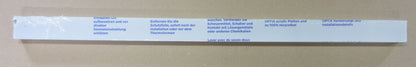 Acryl GS-Streifen 25mm 743 x 43/41mm Deko Schaufenster Ausstellung Acrylglas