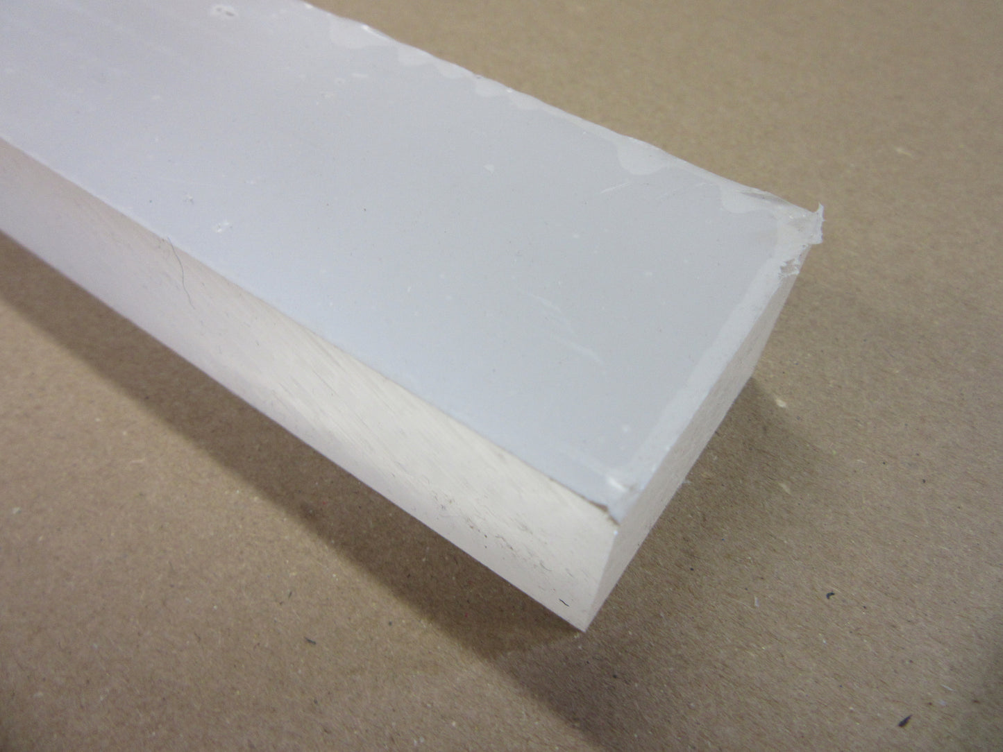 Acryl GS-Streifen 25mm 743 x 43/41mm Deko Schaufenster Ausstellung Acrylglas