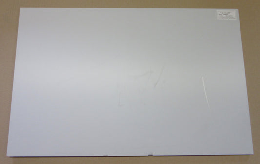 PVC Hartschaumplatte 6mm Zuschnitt hellgrau/Weiß 689 x 444mm Kunststoff Platte