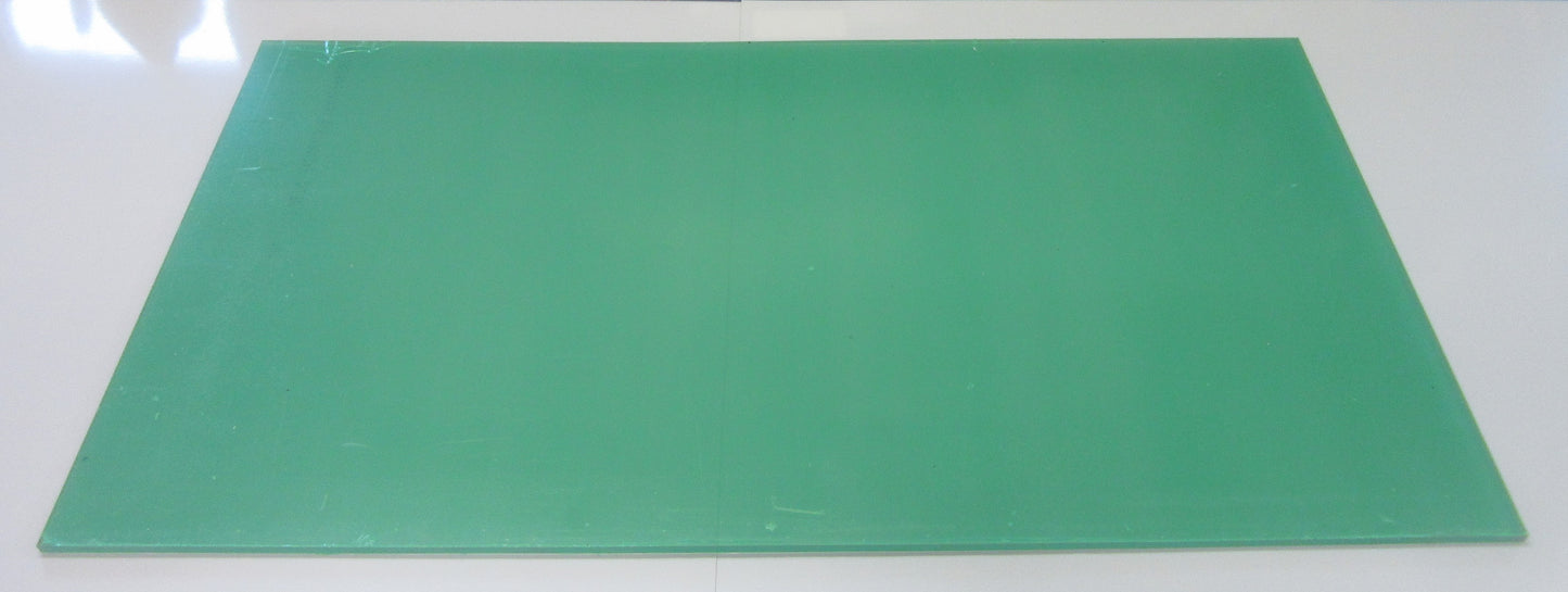 Kunststoffplatte PET-G Platte 6mm Zuschnitt 688 x 381mm Kunststoffglas klar