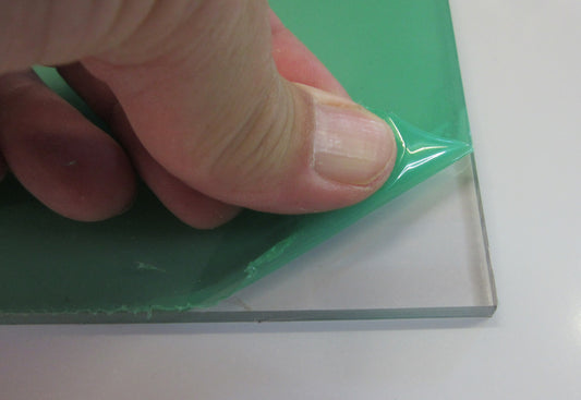 Kunststoffplatte PET-G Platte 6mm Zuschnitt 487 x 347mm Kunststoffglas klar