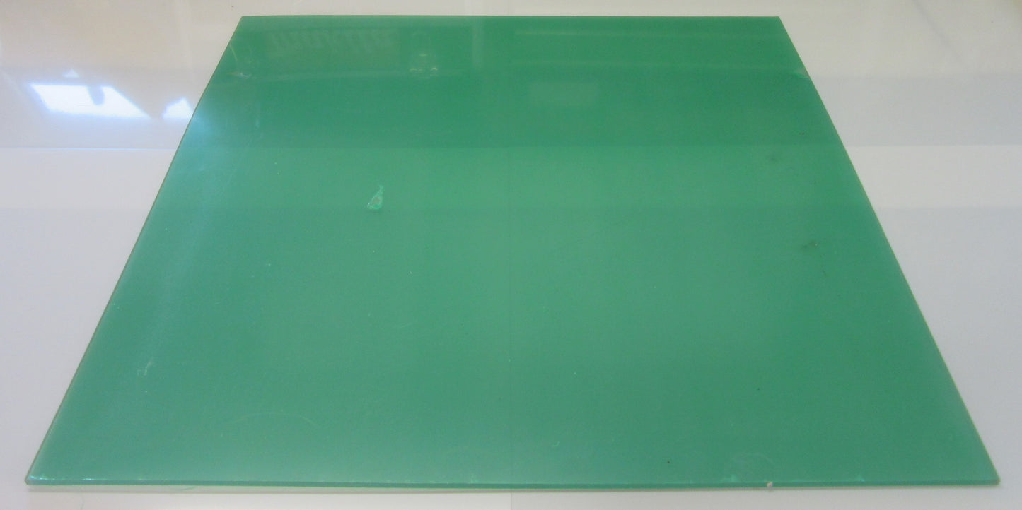 Kunststoffplatte PET-G Platte 6mm Zuschnitt 643 x 620mm Kunststoffglas klar