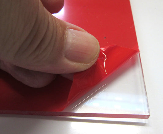 PET-G SIMOLUX Platte 4mm Zuschnitt 440/438 x 348mm Kunststoffglas transparent