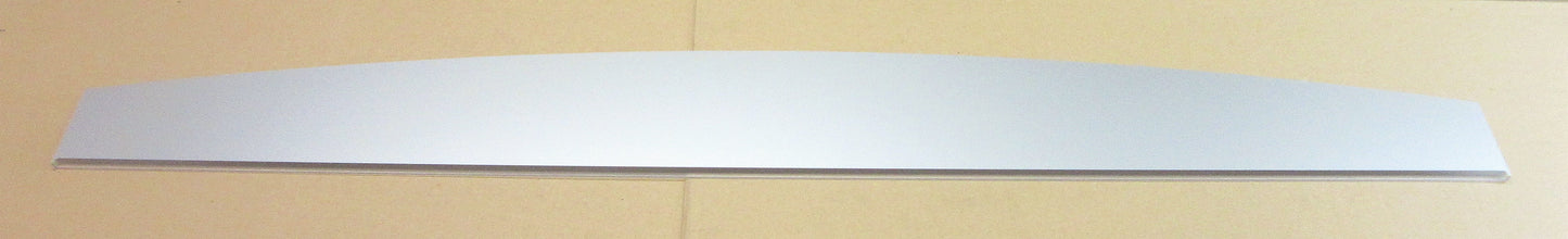 Acryl XT Blende 8mm 1320 x 152mm Kunststoff-Licht-Blende Silber, Panel, Leiste, Acrylglas