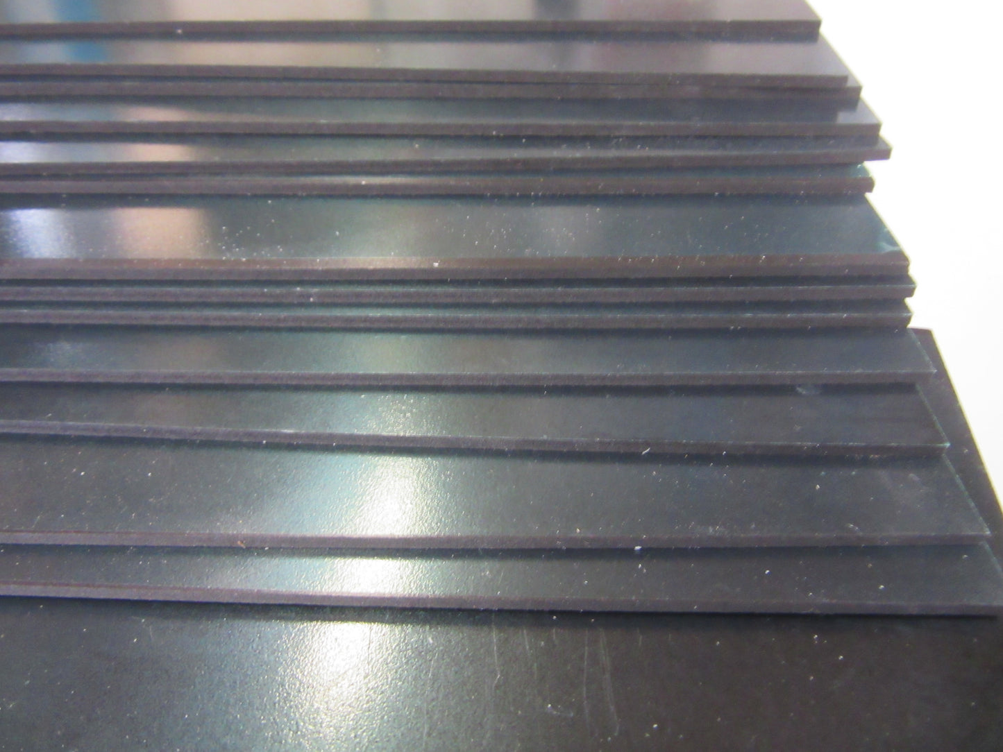 PVC Hartschaumplatten 3mm Schwarz ca. 1,5 kg - Kunststoff Platten