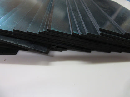 PVC Hartschaumplatten 3mm Schwarz ca. 1,5 kg - Kunststoff Platten