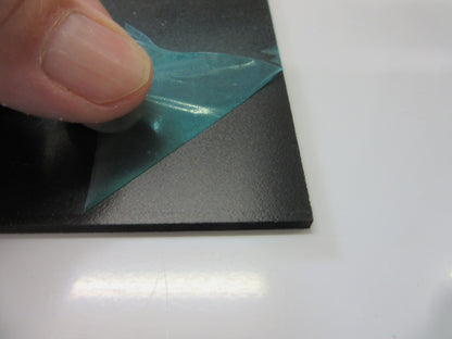 PVC Hartschaumplatten 3mm Schwarz ca. 1,5 kg - Kunststoff Platten