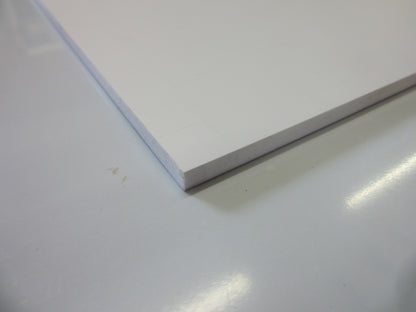 PVC Hartschaumplatte 6mm Zuschnitt Dunkelblau lackiert 624 x 233mm Kunststoffplatte