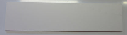 PVC Hartschaumplatte 8mm Zuschnitt weiß 669 x 174 mm - Simopor S Kunststoff Platte