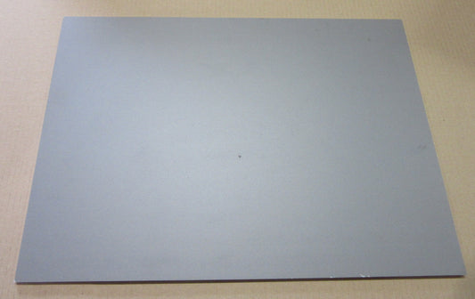 PVC Hartschaumplatte 6mm Zuschnitt Grau lackiert 487 x 350mm Kunststoffplatte