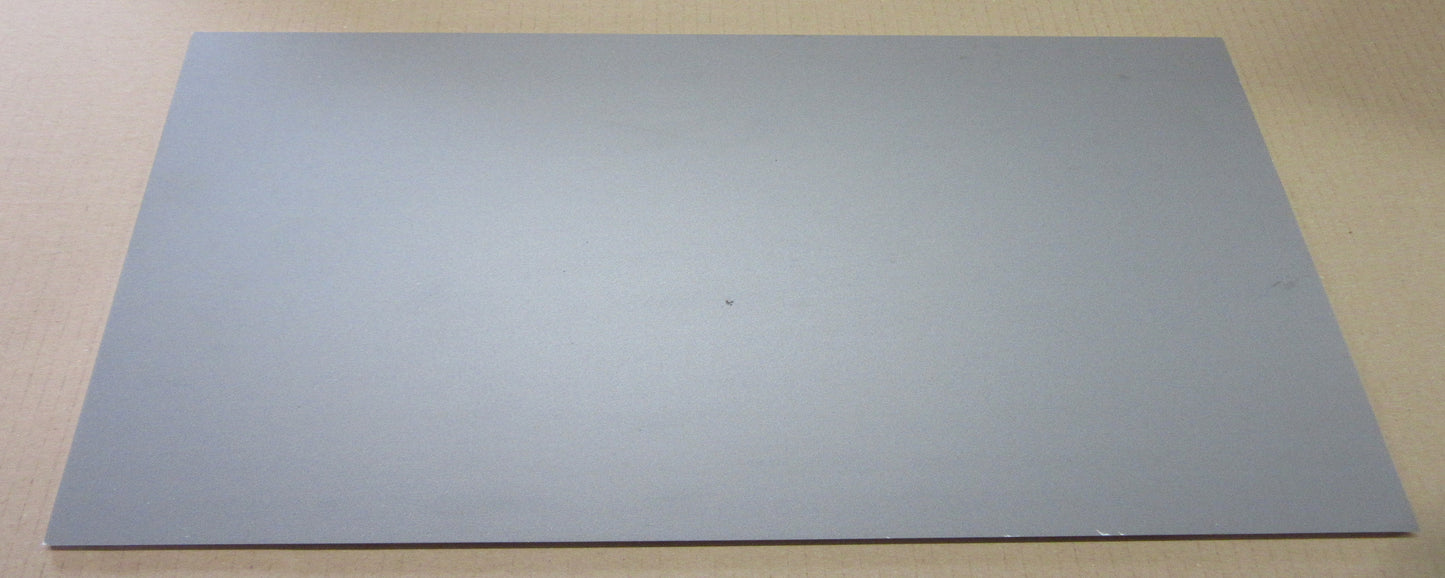 PVC Hartschaumplatte 6mm Zuschnitt Grau lackiert 350 x 268mm Kunststoffplatte