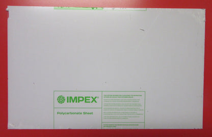 PC Platte 4mm Zuschnitt 475 x 294mm Polycarbonat Kunststoffglas klar IMPEX®
