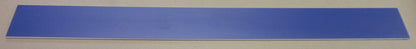 PVC Hartschaumplatte 6mm Zuschnitt Dunkelblau lackiert 1009 x 95mm Kunststoffplatte