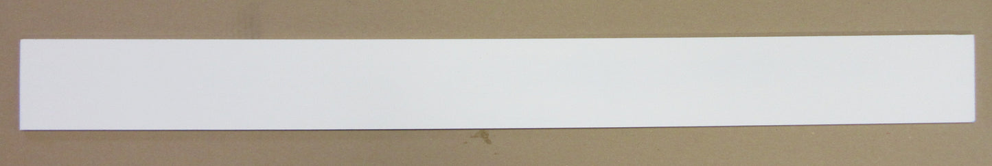 PVC Hartschaumplatte 6mm Zuschnitt Dunkelblau lackiert 1009 x 95mm Kunststoffplatte