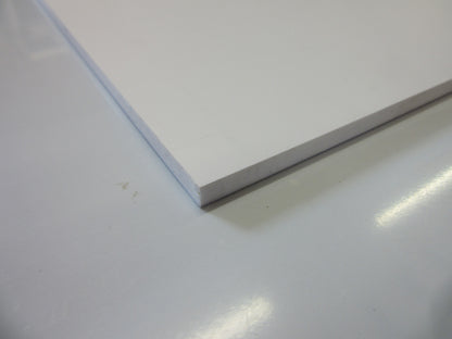 PVC Hartschaumplatte 6mm Zuschnitt Dunkelblau lackiert 1009 x 95mm Kunststoffplatte
