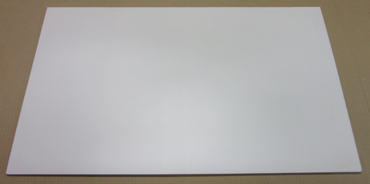 PVC Hartschaumplatte 6mm Zuschnitt Orange lackiert 697 x 422mm - Simopor S Kunststoff Platte
