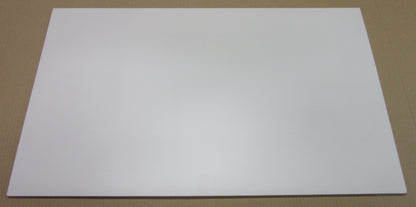 PVC Hartschaumplatte 6mm Zuschnitt Orange lackiert 697 x 422mm - Simopor S Kunststoff Platte