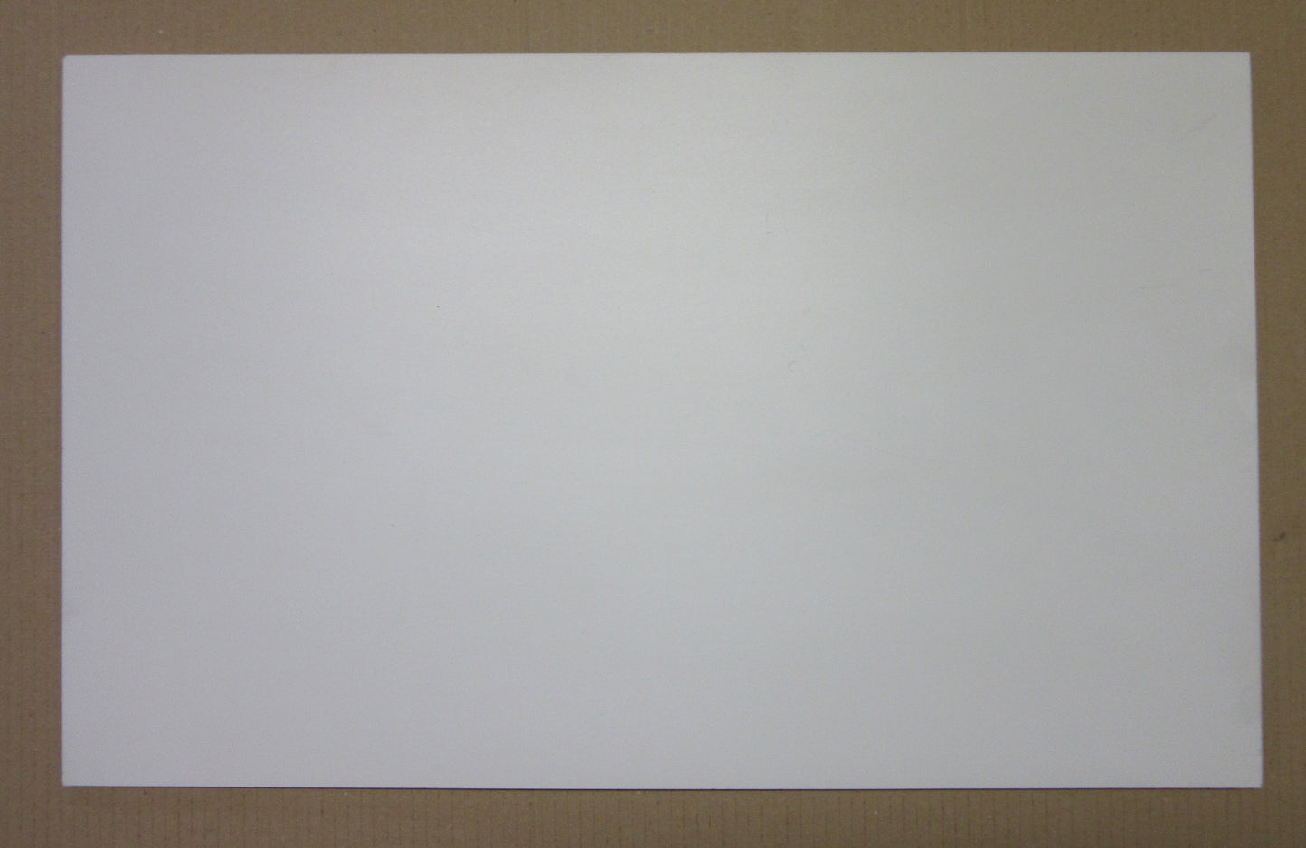 PVC Hartschaumplatte 6mm Zuschnitt hellgrau lackiert 598/592 x 365mm - Kunststoff Platte