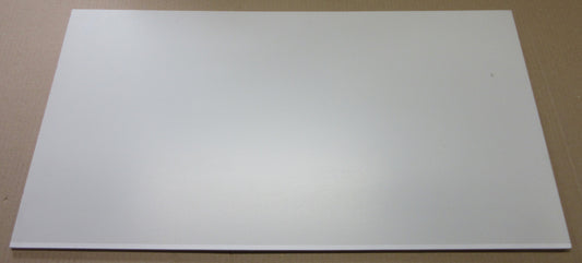 PVC Hartschaumplatte 6mm Zuschnitt hellgrau lackiert 679-666 x 365mm - Kunststoff Platte