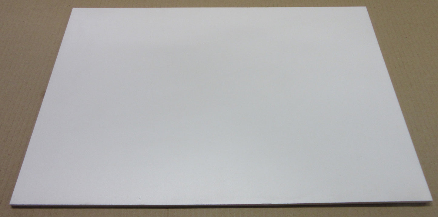 PVC Hartschaumplatte 6mm Zuschnitt weiß 463 x 321mm - Simopor S Kunststoff Platte