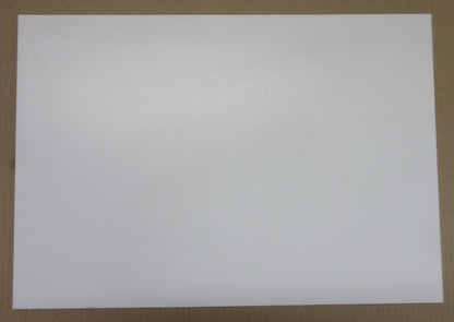 PVC Hartschaumplatte 6mm Zuschnitt weiß 463 x 321mm - Simopor S Kunststoff Platte