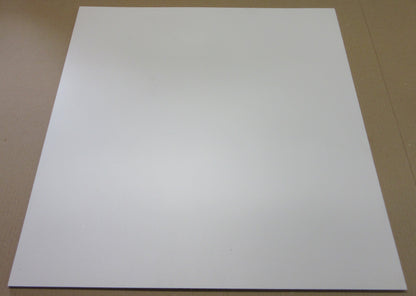 PVC Hartschaumplatte 6mm Zuschnitt weiß 598 x 585mm - Simopor S Kunststoff Platte