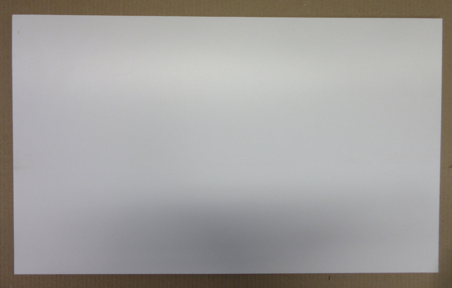 PVC Hartschaumplatte 6mm Zuschnitt weiß 646 x 389 mm - Kunststoff Platte