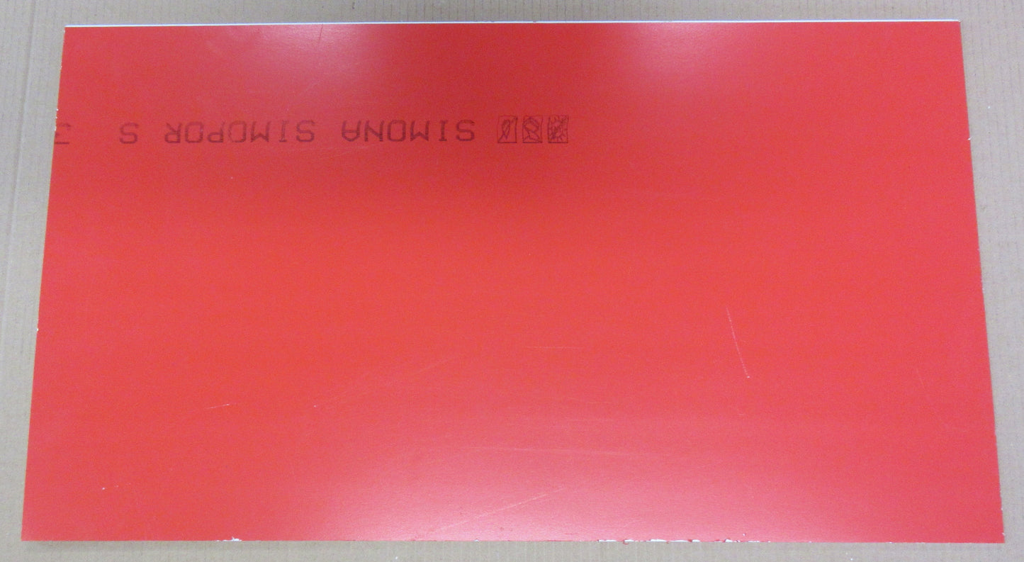 PVC Hartschaumplatte 6mm Zuschnitt weiß 687 x 390mm - Simopor S Kunststoff Platte