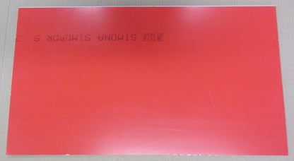 PVC Hartschaumplatte 6mm Zuschnitt weiß 687 x 390mm - Simopor S Kunststoff Platte