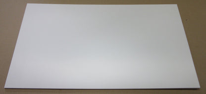 PVC Hartschaumplatte 6mm Zuschnitt weiß  700 x 390mm - Kunststoff Platte